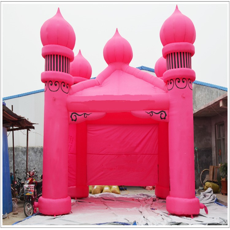 阳江镇粉色帐篷